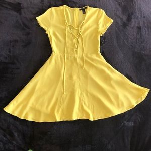 Forever 21 yellow dress